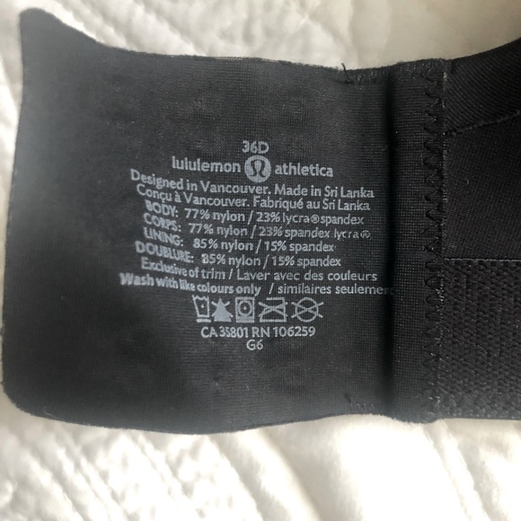 COPY - Lululemon In Alignment Straight Strap Bra - Picture 3 of 5